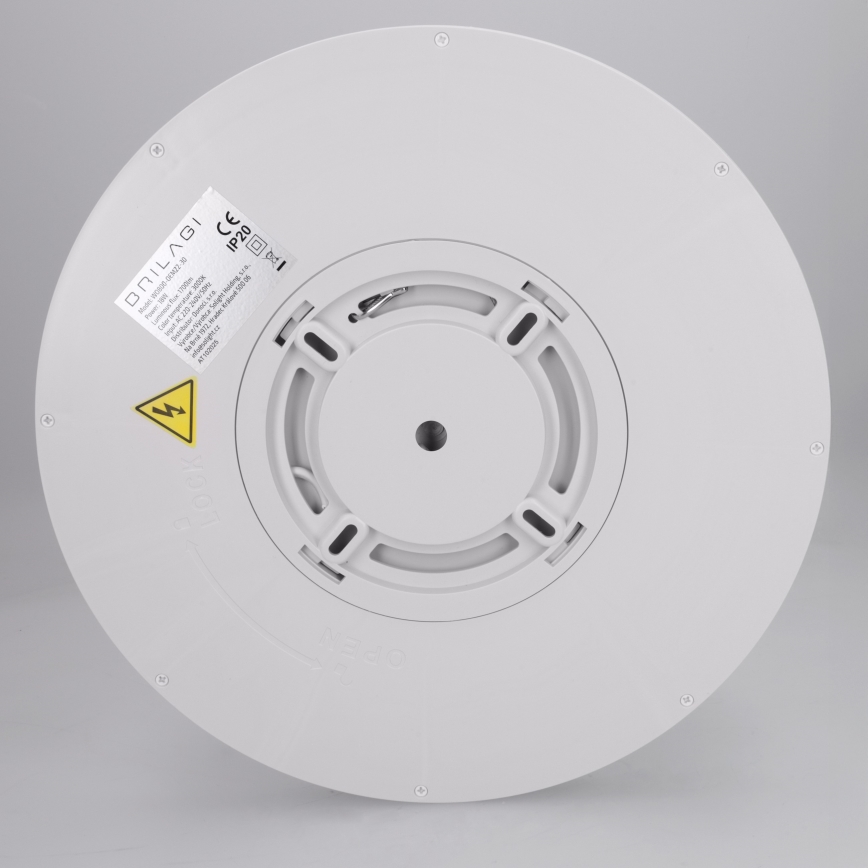 Brilagi - Plafoniera LED ESTELA LED/18W/230V Ø 30 cm bianca