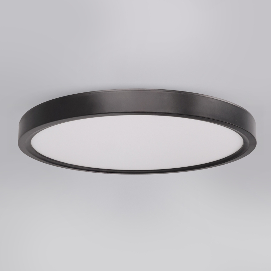 Brilagi - Plafoniera LED ESTELA LED/18W/230V Ø 30 cm nera