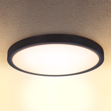 Brilagi - Plafoniera LED ESTELA LED/18W/230V Ø 30 cm nera