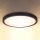 Brilagi - Plafoniera LED ESTELA LED/18W/230V Ø 30 cm nera