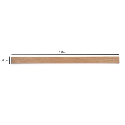 BRILAGI - Plafoniera LED GARDALINE LED/108W/230V 120 cm rovere