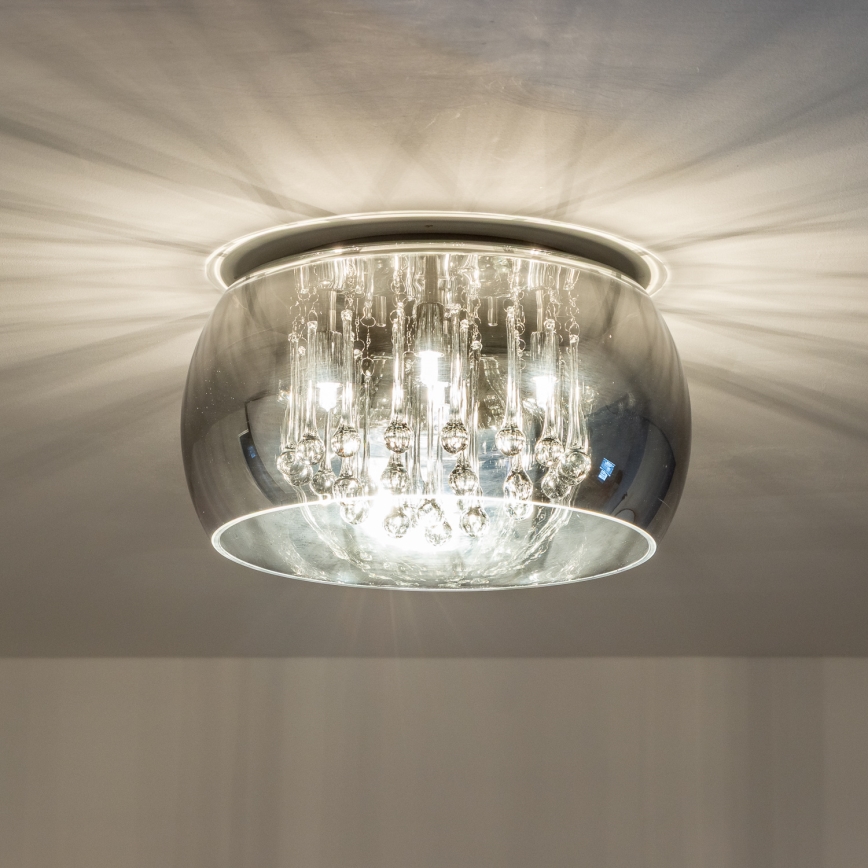 Brilagi - Plafoniera LED in cristallo JEWEL 5xG9/42W/230V Ø 40 cm