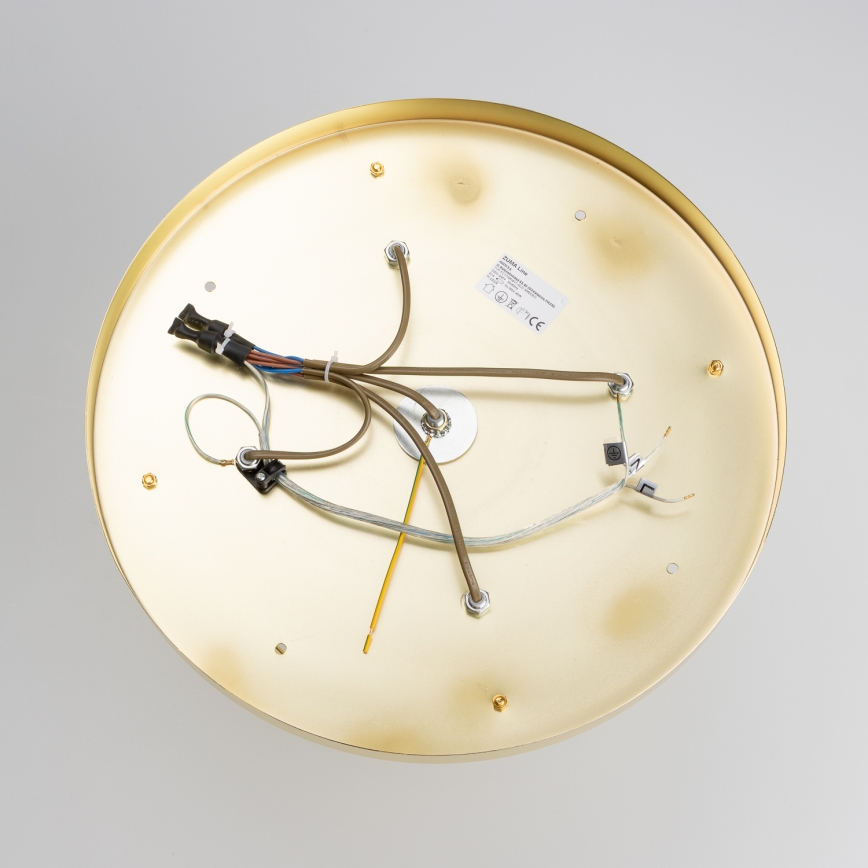 Brilagi - Plafoniera LED in cristallo MOZART 5xE14/40W/230V Ø 40 cm oro