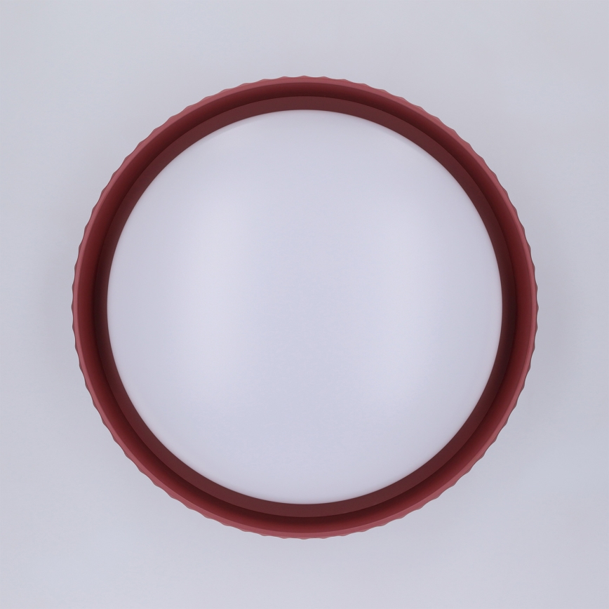 Brilagi - Plafoniera LED LUCIA LED/24W/230V Ø 31 cm rossa