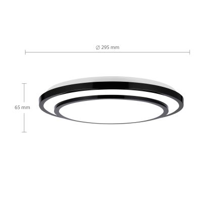Brilagi - Lampada da soffitto LED LUCIANO LED/24W/230V ø 29,5 cm