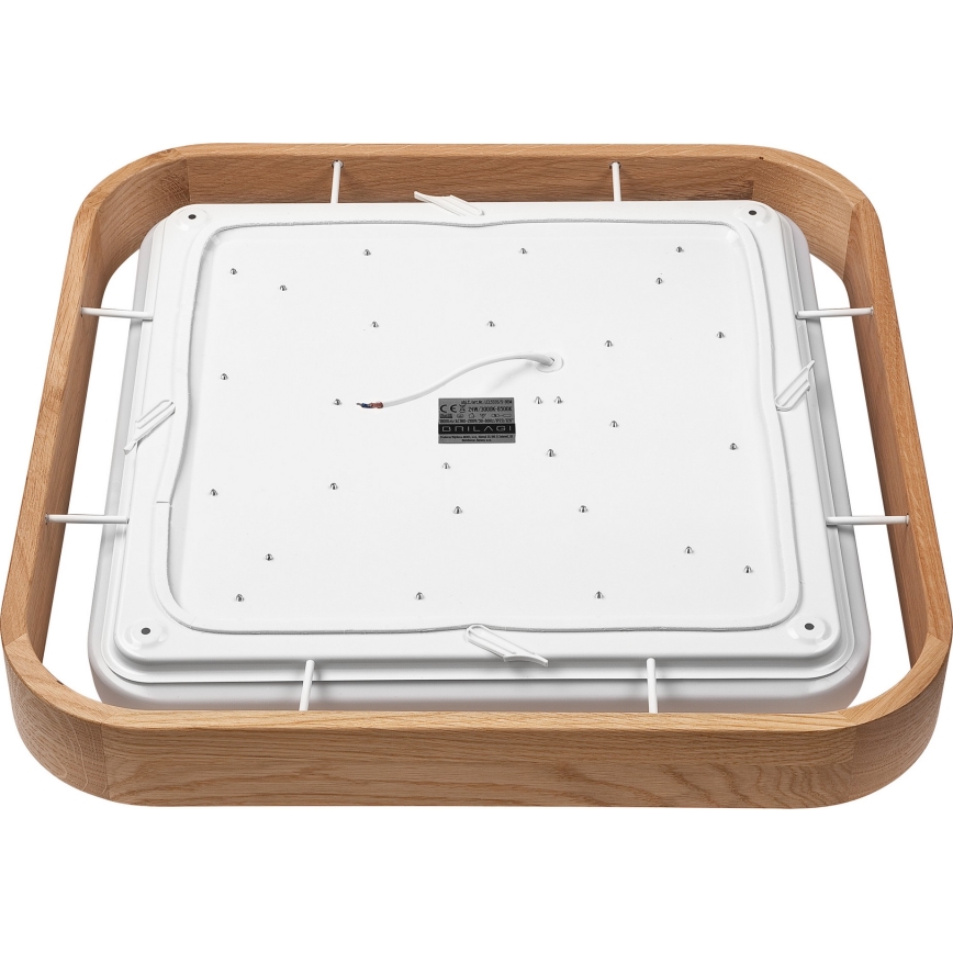 Brilagi - Plafoniera LED MANAROLA CUBIC LED/24W/230V 3000-6500K quercia + +TC