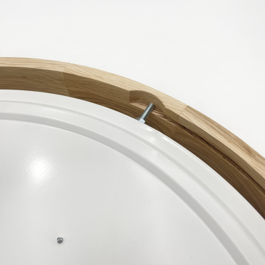 Brilagi - Plafoniera LED MANAROLA PLAIN LED/36W/230V 3000K Ø 48 cm rovere