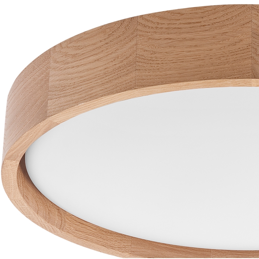 Brilagi - Plafoniera LED MANAROLA SMART LED/24W/230V 2700-6500K quercia diametro 41 cm Wi-Fi + telecomando Tuya