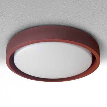 Brilagi - Plafoniera LED MATTEO LED/24W/230V Ø 31 cm rossa