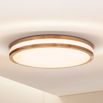 Brilagi - Plafoniera LED MOLINA LED/24W/230V quercia
