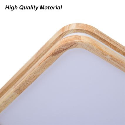Brilagi - Plafoniera LED MOLINA SQUARE LED/32W/230V 3000/4000/6000K rovere 30x30 cm
