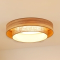 Brilagi - Plafoniera LED MONTANA BOHO LED/26W/230V diametro 60 cm marrone