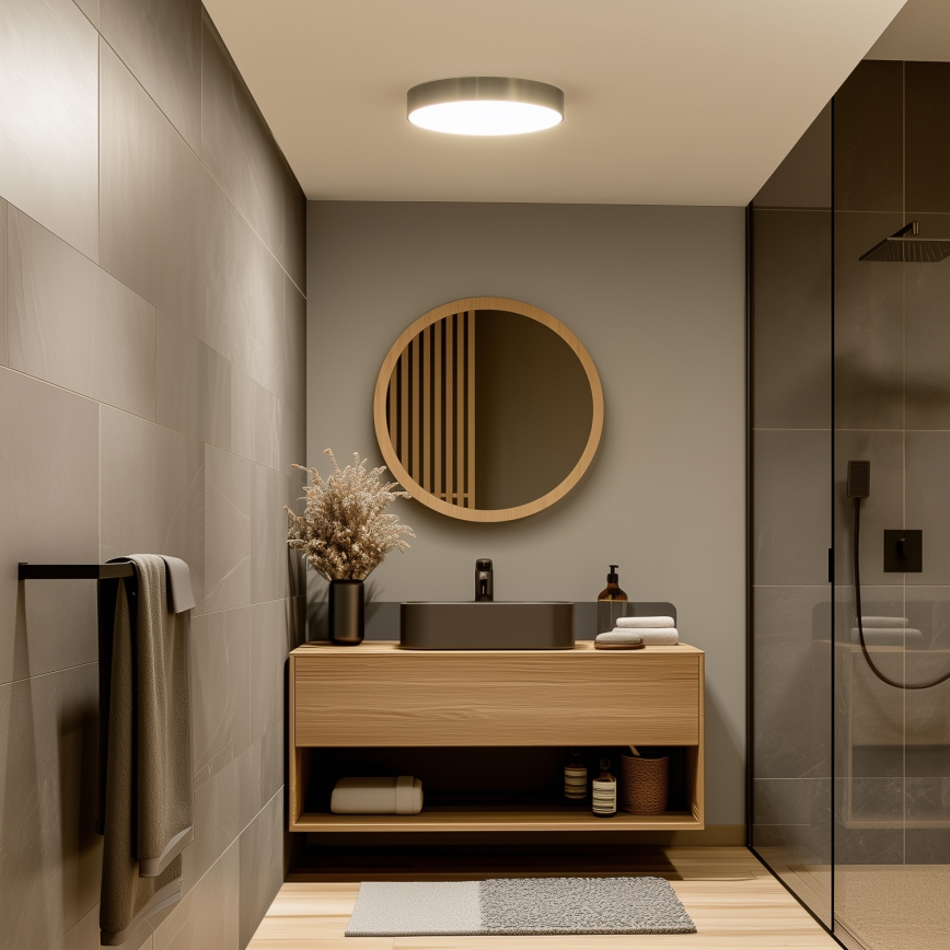Brilagi - Plafoniera LED da soffitto per bagno POOL LED/36W/230V 3000/4000/5500K Ø 40 cm IP54 ottone