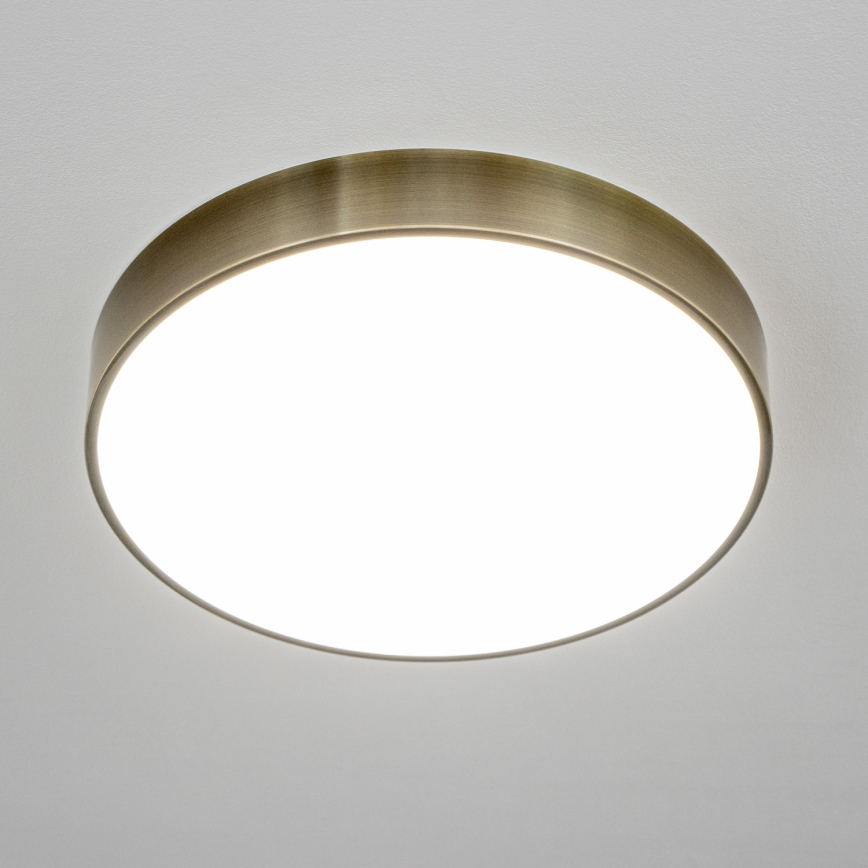 Brilagi - Plafoniera LED da soffitto per bagno POOL LED/36W/230V 3000/4000/5500K Ø 40 cm IP54 ottone