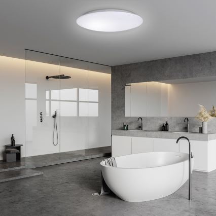 Brilagi - Plafoniera da bagno a LED VESTAS LED/18W/230V Ø 28 cm 3000K IP54