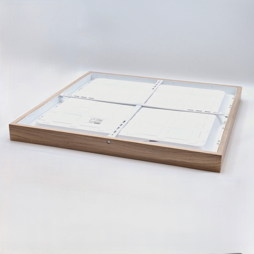 Brilagi - Lampada a soffitto LED per bagno WOODY FRAME LED/50W/230V 60x60 cm IP44 rovere