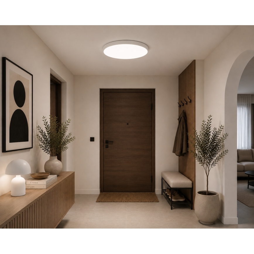BRILAGI - Plafoniera LED per bagno ZENNA LED/36W/230V Ø 42 cm IP44 bianco