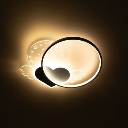 Brilagi - Plafoniera LED per bambini LOVE LED/48W/230V 3000/4500/6000K blu