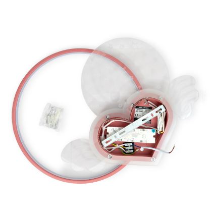 Brilagi - Plafoniera LED per bambini LOVE LED/48W/230V 3000/4500/6000K rosa