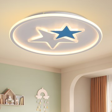 Brilagi - Plafoniera LED per cameretta STARS LED/35W/230V Ø 53 cm