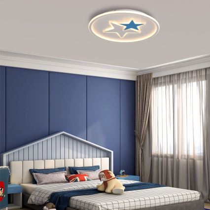 Brilagi - Plafoniera LED per cameretta STARS LED/35W/230V Ø 53 cm