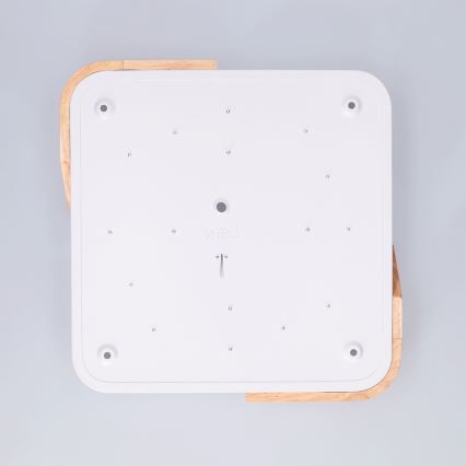 Brilagi - Plafoniera LED PILANA LED/24W/230V rovere/bianco 32x32 cm