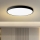 Brilagi - Plafoniera LED POOL/128W/230V 3000/4500/6000K Ø 100 cm nera