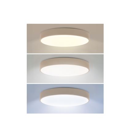 Brilagi - plafoniera a LED POOL LED/36W/230V 3000/4000/6000K Ø 30 cm beige
