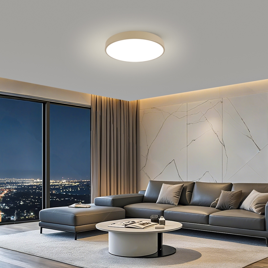 Brilagi - plafoniera LED POOL LED/60W/230V 3000/4500/6000K Ø 60 cm beige