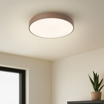 Brilagi - Plafoniera LED POOL/36W/230V 3000/4000/6000K Ø 30 cm marrone