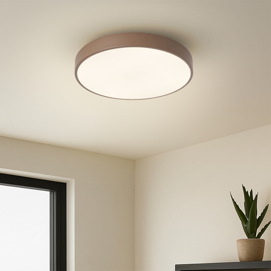 Brilagi - Plafoniera LED POOL/36W/230V 3000/4000/6000K Ø 30 cm marrone