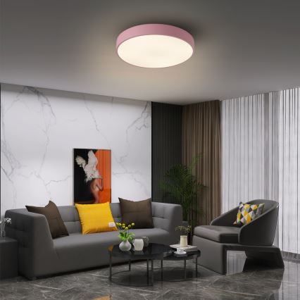 BRILAGI - Plafoniera LED POOL LED/36W/230V 3000/4000/6000K Ø 30 cm rosa
