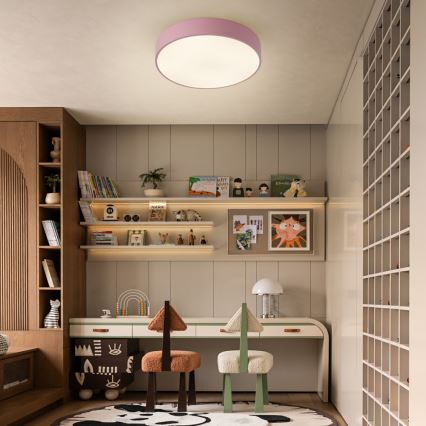 Brilagi - Plafoniera LED POOL/48W/230V 3000/4000/6000K Ø 40 cm rosa