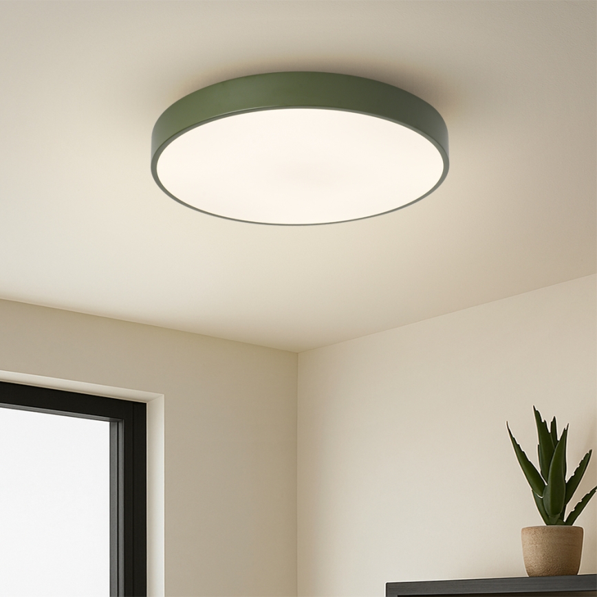 Brilagi - Plafoniera LED POOL LED/48W/230V 3000/4000/6000K Ø 40 cm verde