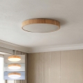 Brilagi - plafoniera LED POOL LED/48W/230V 3000/4000/6000K Ø 40 cm finitura effetto legno