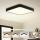 Brilagi - Plafoniera LED POOL SQUARE LED/48W/230V 3000/4000/6000K 50x50 cm nera