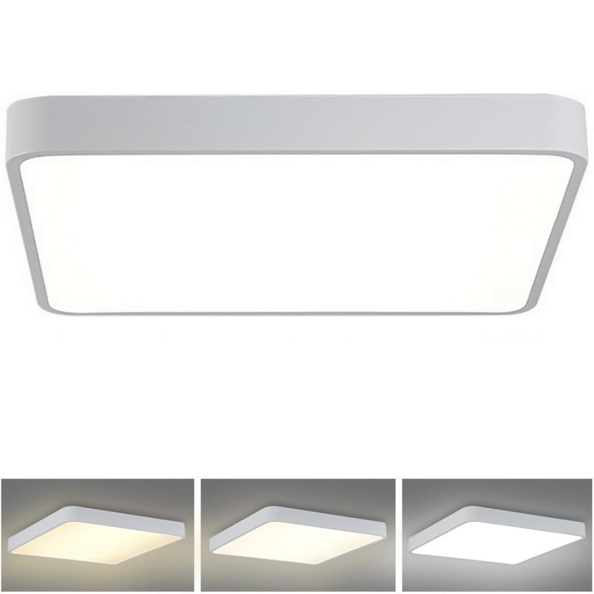 Brilagi - Plafoniera LED POOL SQUARE LED/48W/230V 3000/4500/6000K 50x50 cm bianca
