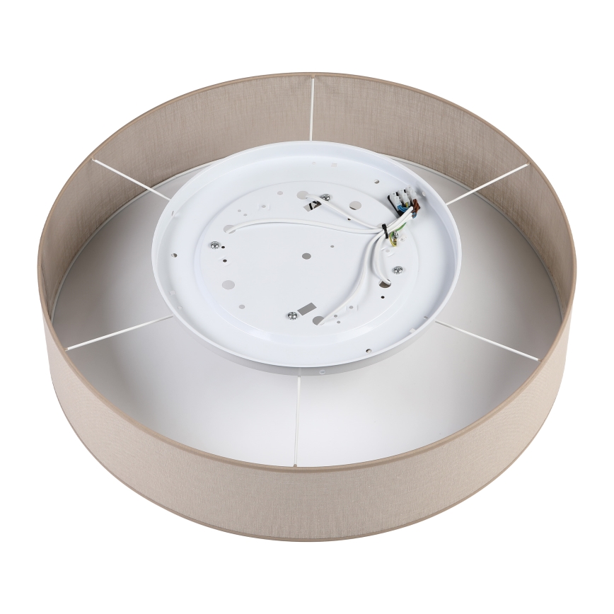 Brilagi - Plafoniera LED SIRIJA 4xE27/60W/230V, Ø 60 cm, beige