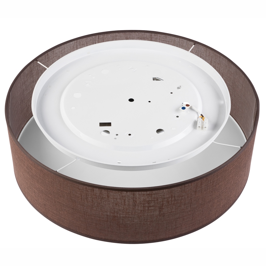 Brilagi - Plafoniera LED SIRIJA LED/24W/230V diametro 45 cm marrone