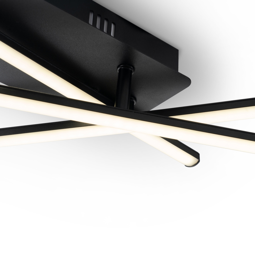 Brilagi - Plafoniera LED STRIPES LED/30W/230V 51x78 cm nera