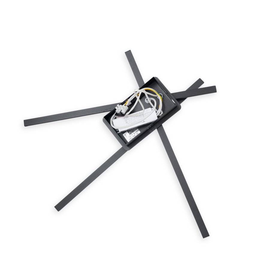 Brilagi - Plafoniera LED STRIPES LED/30W/230V 51x78 cm nera