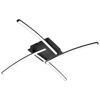 Brilagi - Plafoniera LED STRIPES LED/32W/230V 69x69 cm nera