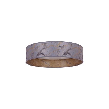 Brilagi - Plafoniera LED VELVET LED/12W/230V d. 30 cm 3000K/4000K/6400K grigio/oro