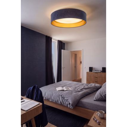 Brilagi - Plafoniera LED VELVET SIMPLE LED/24W/230V 3000K Ø 45 cm blu