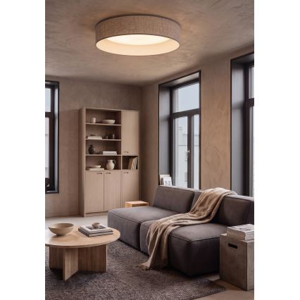 Brilagi - Plafoniera LED VELVET SIMPLE LED/24W/230V 3000K Ø 45 cm grigia