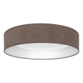 Brilagi - Plafoniera LED VELVET SIMPLE LED/24W/230V 4000K Ø 45 cm marrone