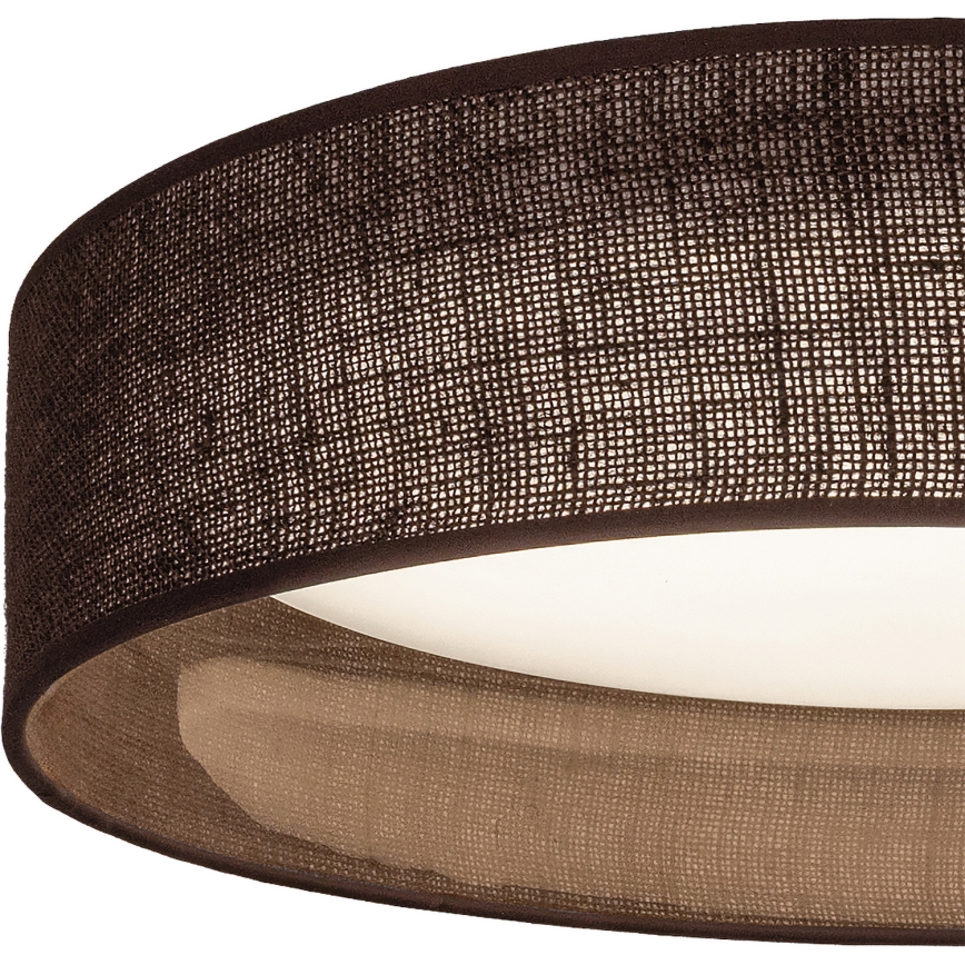Brilagi - Plafoniera LED VELVET SIMPLE LED/36W/230V 3000K diam. 55 cm marrone