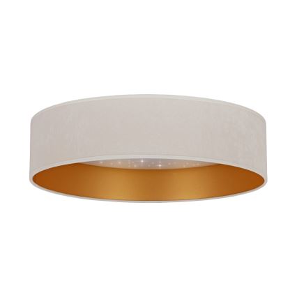 Brilagi - Plafoniera LED VELVET STAR LED/24W/230V d. 40 cm 3000K/4000K/6400K cremoso/oro