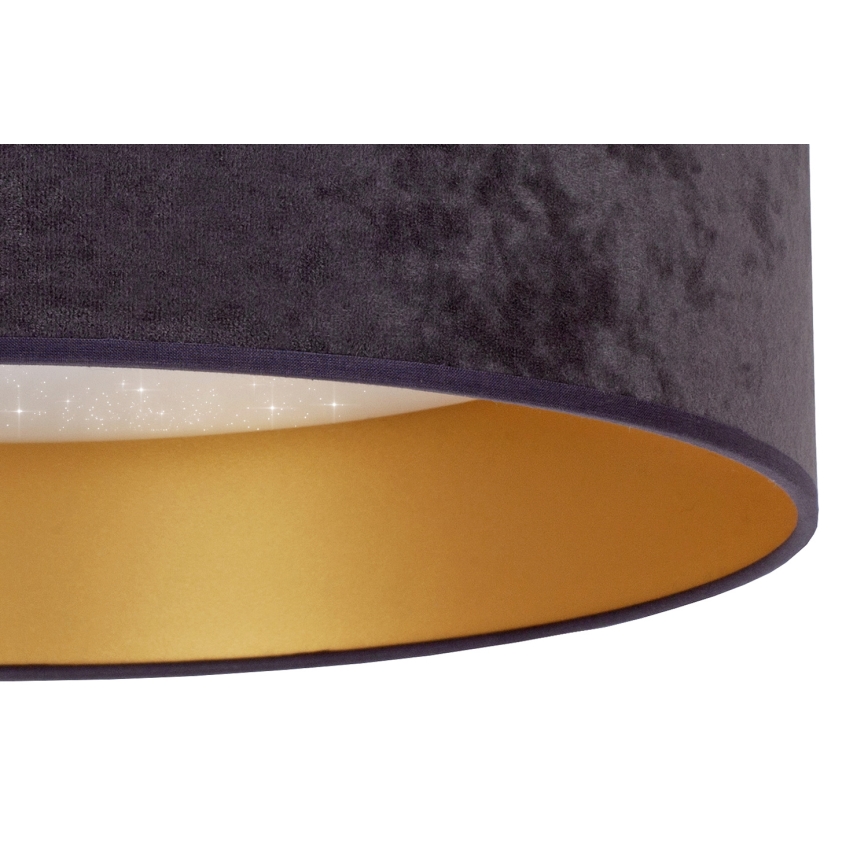Brilagi - Plafoniera LED VELVET STAR LED/24W/230V d. 40 cm 3000K/4000K/6400K grigio/oro