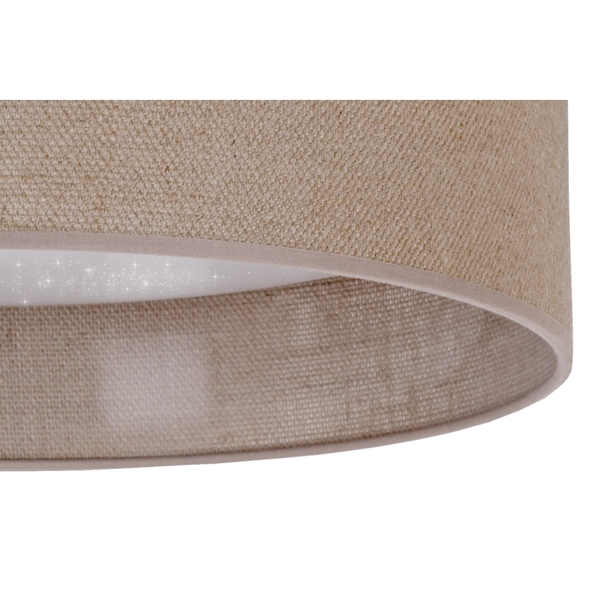 Brilagi - Plafoniera LED VELVET STAR LED/24W/230V d. 40 cm 3000K/4000K/6400K marrone